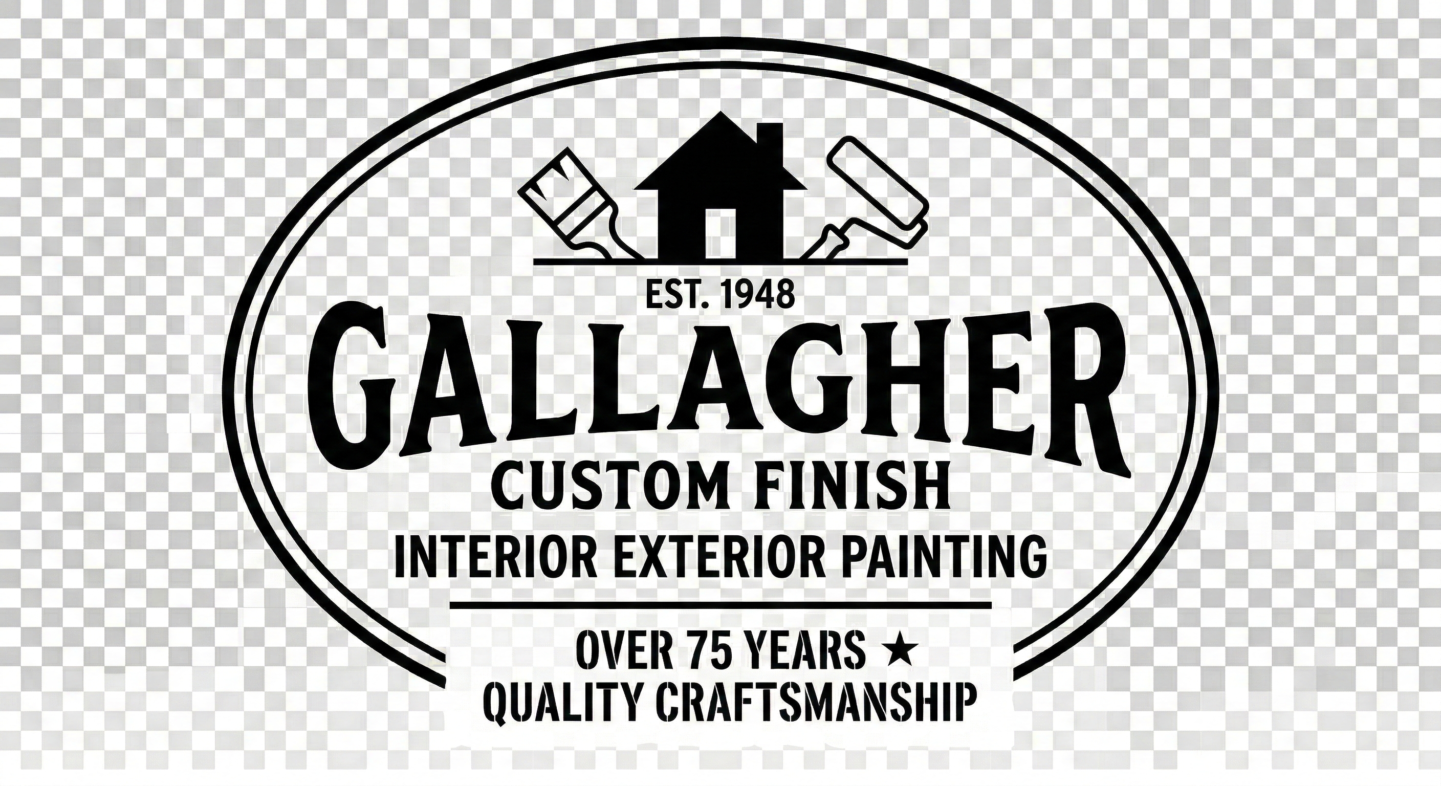 Gallagher Custom Finish Painting Finishing Logo Syracuse NY